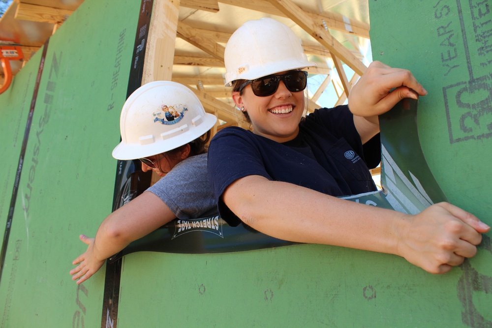 Huber is partner and sponsor of Habitat for Humanity